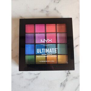 NYX Ultimate Shadow Palette Brights 16-Color Eyeshadow